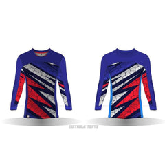 NextPrint Customised Round Neck Full Sleeves Jersey - 1223