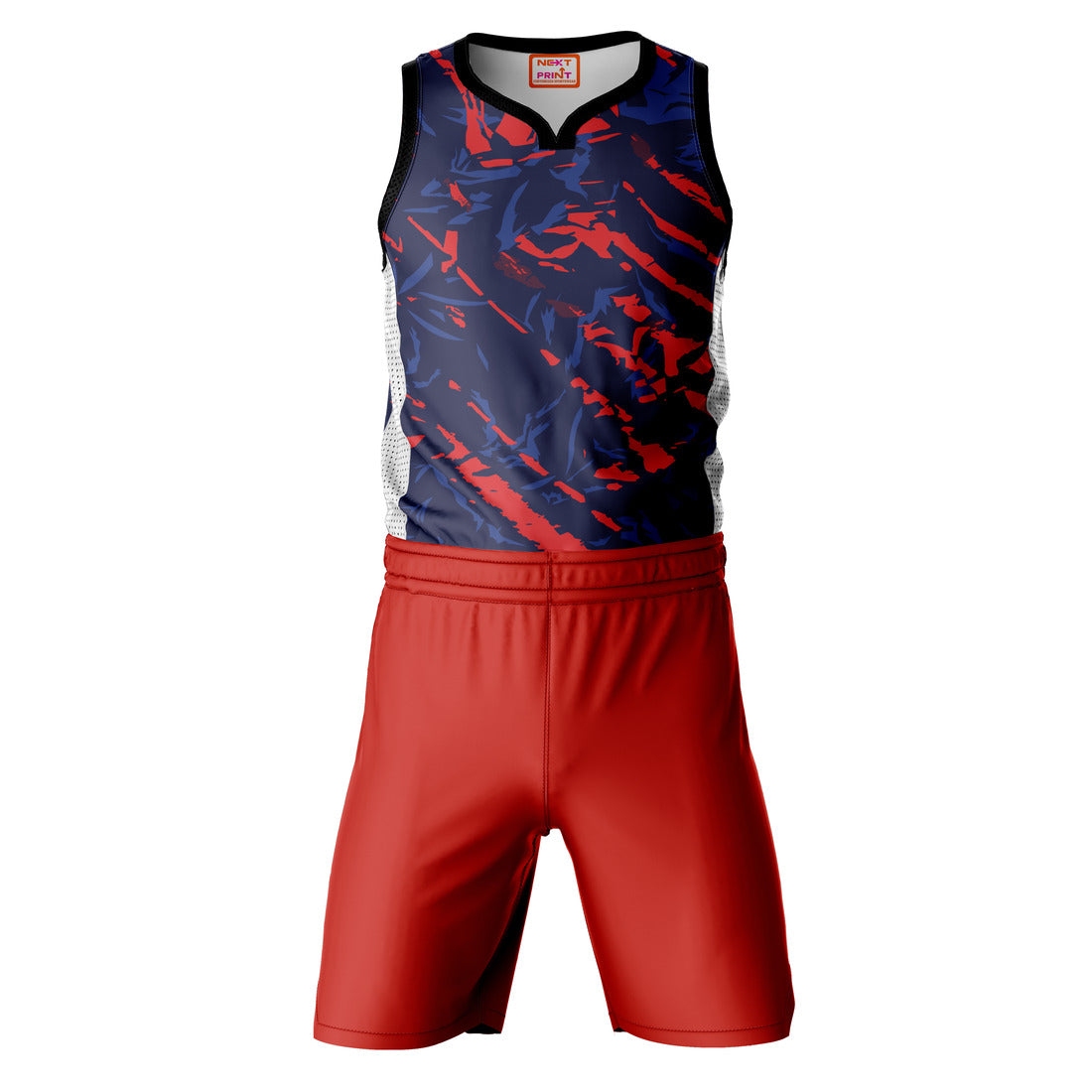 Red Basketball Jaesey With Shorts Nextprintr234