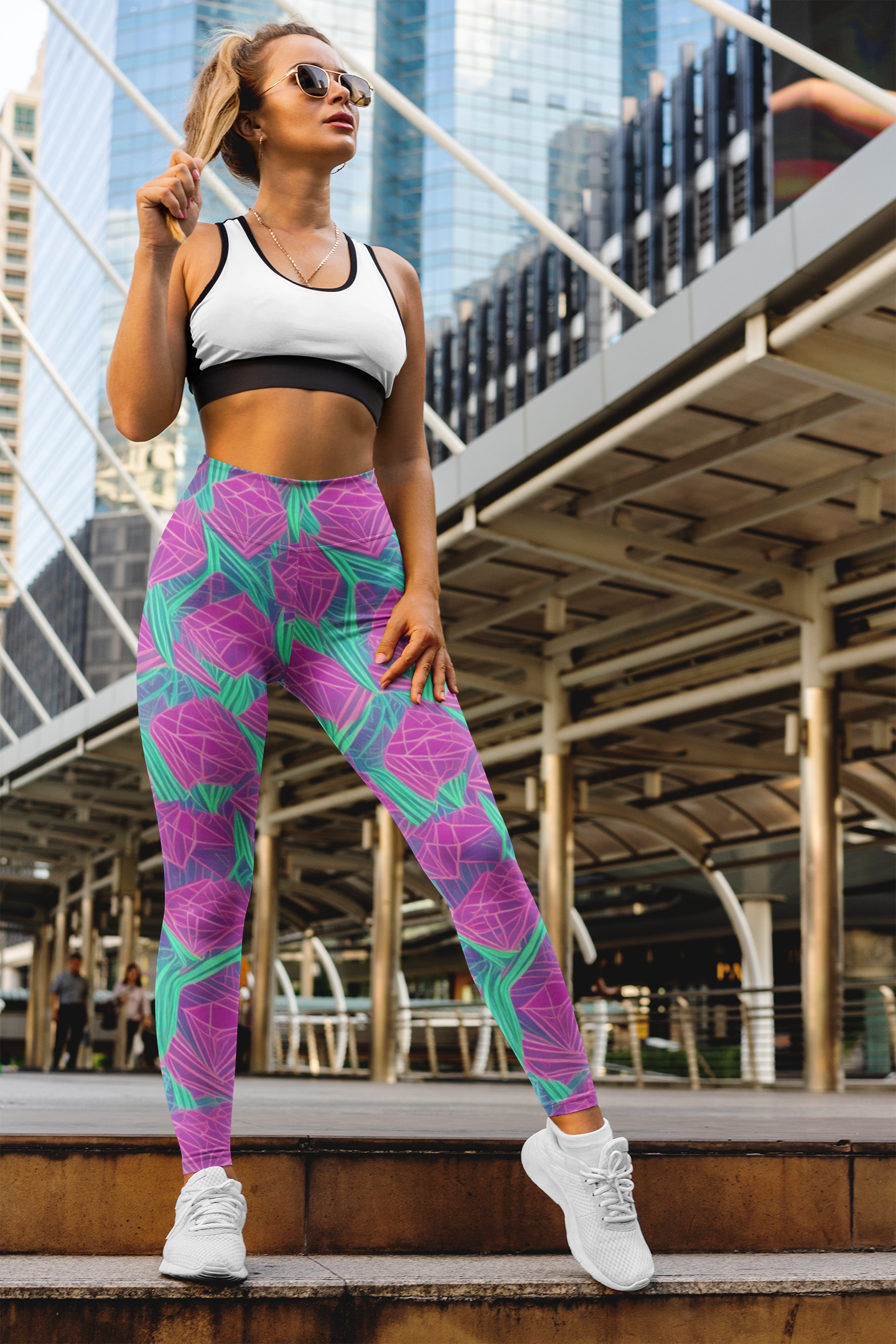 High-End Sportswear/Active Tights Stretch Leggings Yoga Pants