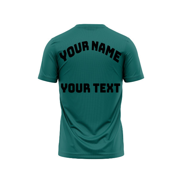 Round Neck Ramagreen With Your Name and Text.