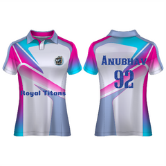 All Over Printed Customized Sublimation T-Shirt Unisex Sports Jersey Player Name & Number, Team Name And Logo. 1514002400