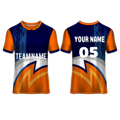 Next Print Customised  Round Neck Jersey With Name & Number. NP0000S99