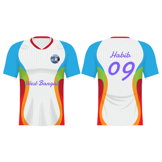 All Over Printed Customized Sublimation T-Shirt Unisex Sports Jersey Player Name & Number, Team Name And Logo. 1958477938