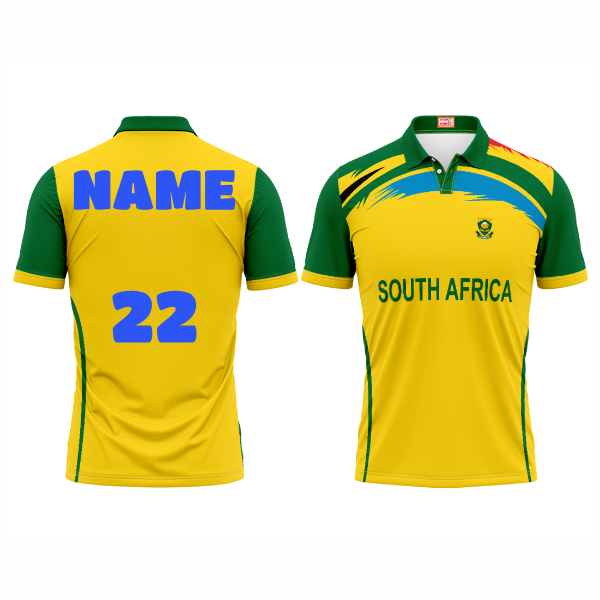 Customised South Africa Cricket Jersey