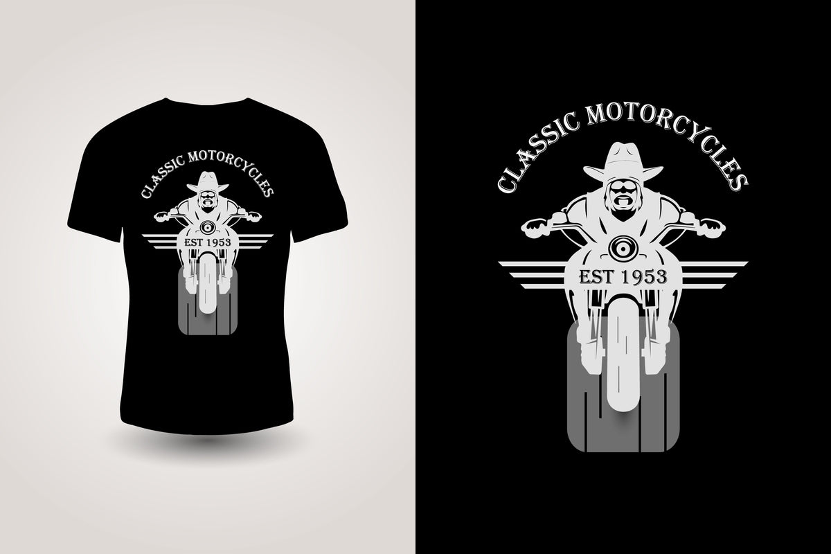 Next Print Motorcycles Design T-Shirts NPM23