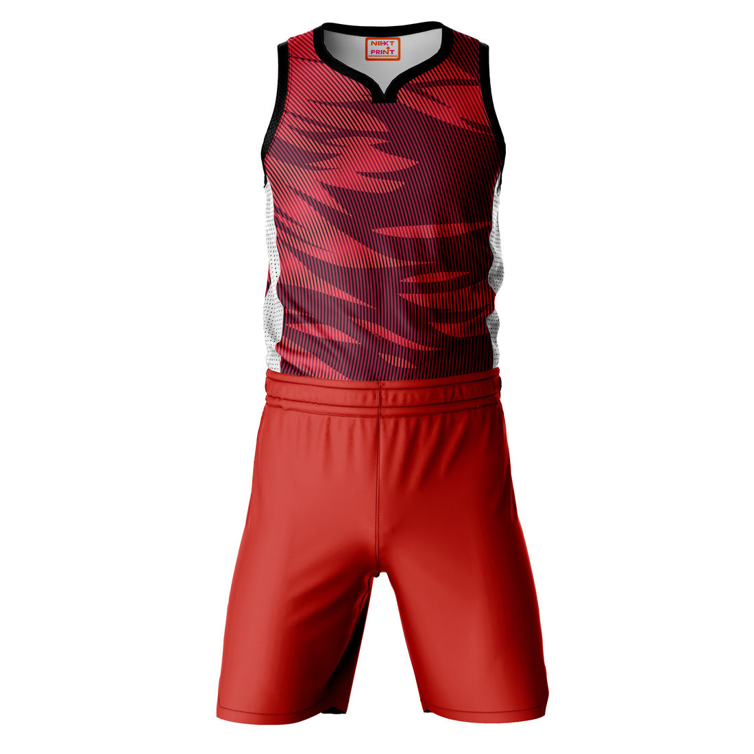 Red Basketball Jaesey With Shorts Nextprintr320