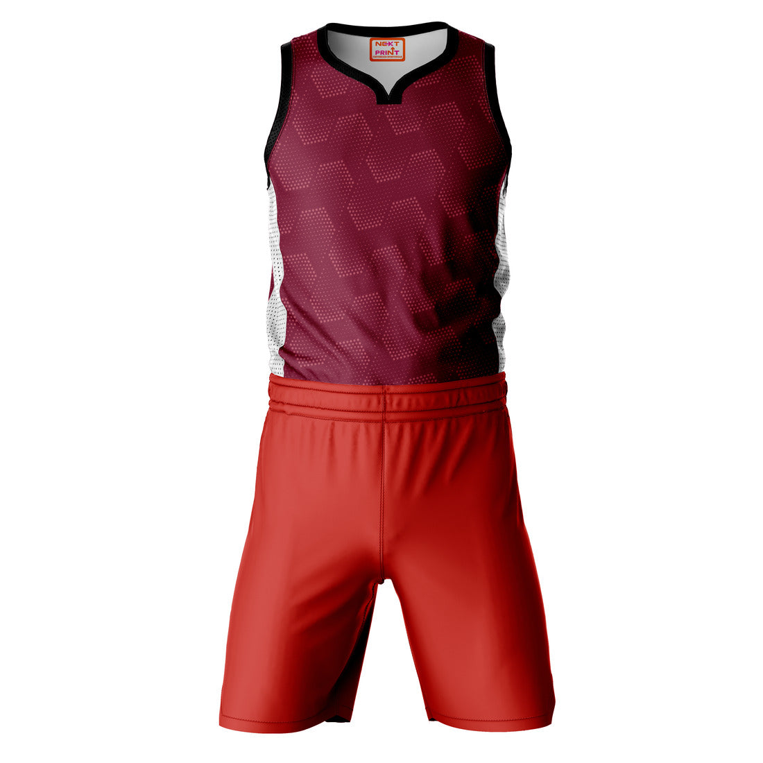 Red Basketball Jaesey With Shorts Nextprintr343