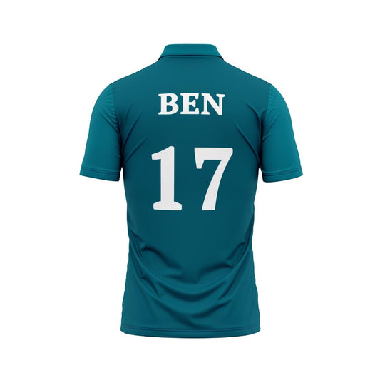 Next Print 2024 Newzeland Worldcup Ben Printed Polo Neck Jersey