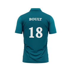 Next Print 2024 Newzeland Worldcup Boult Printed Polo Neck Jersey