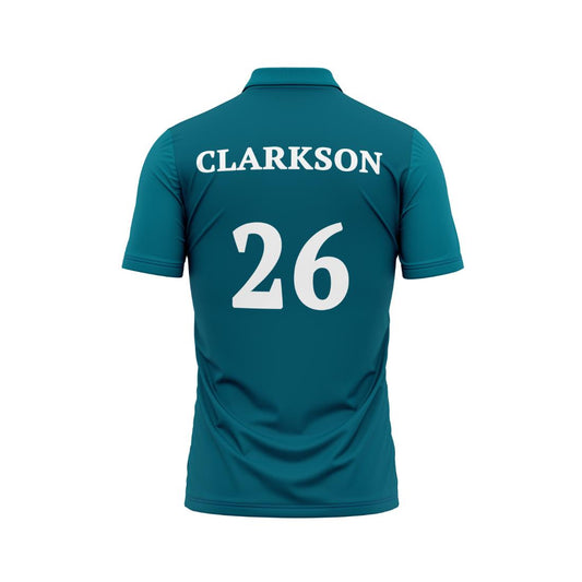 Next Print 2024 Newzeland Worldcup Clarkson Printed Polo Neck Jersey