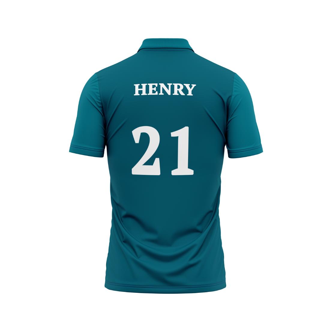 Next Print 2024 Newzeland Worldcup Henry Printed Polo Neck Jersey