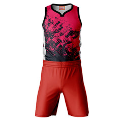 Red Basketball Jaesey With Shorts Nextprintr395