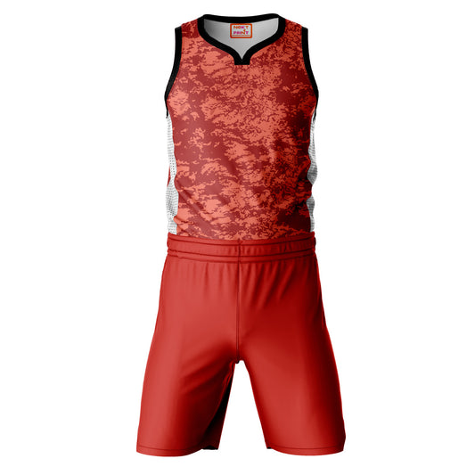 Red Basketball Jaesey With Shorts Nextprintr423