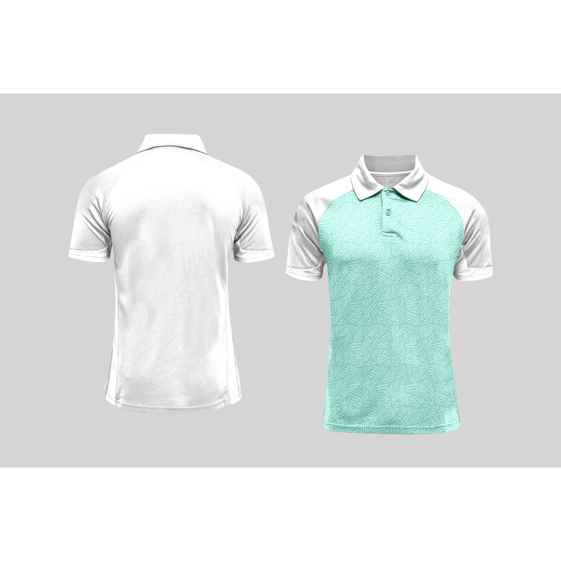 Next Print Cricket Polo Half White Customized Jersey NPCWH00A467