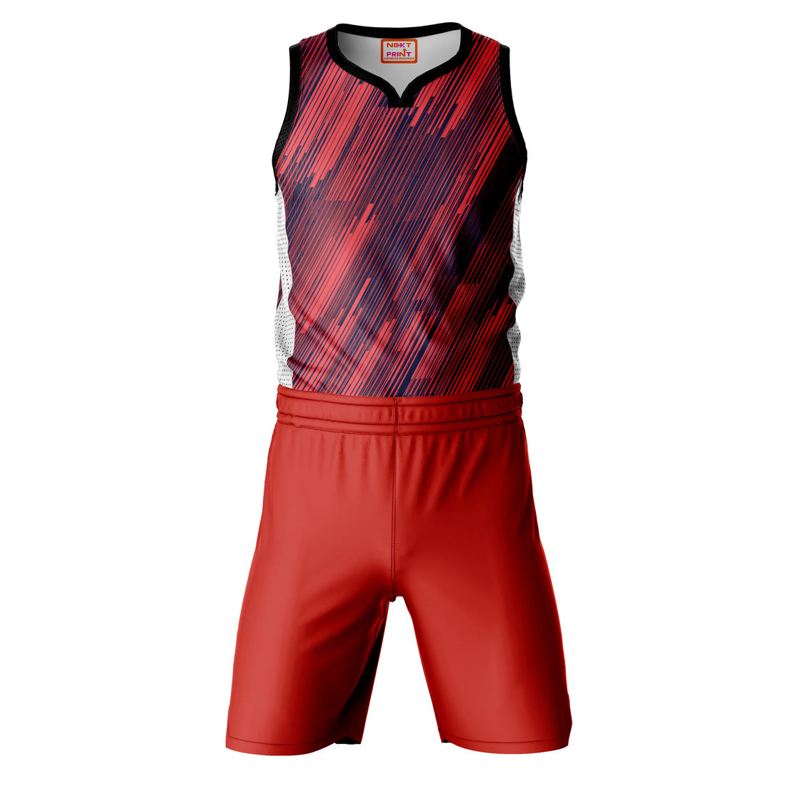 Red Basketball Jaesey With Shorts Nextprintr439