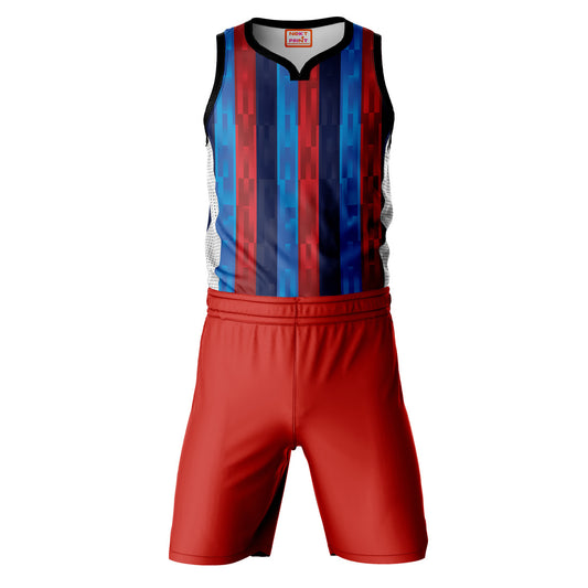 Red Basketball Jaesey With Shorts Nextprintr456