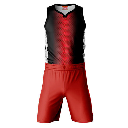 Red Basketball Jaesey With Shorts Nextprintr466