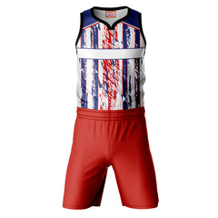 Red Basketball Jaesey With Shorts NextprintrA1134