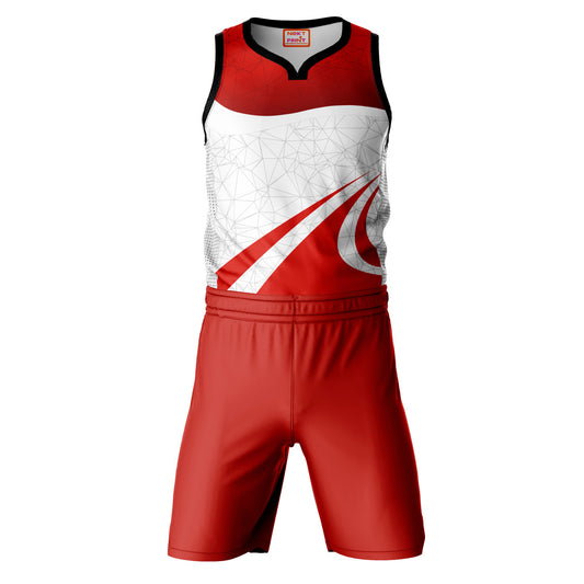 Red Basketball Jaesey With Shorts NextprintrA132