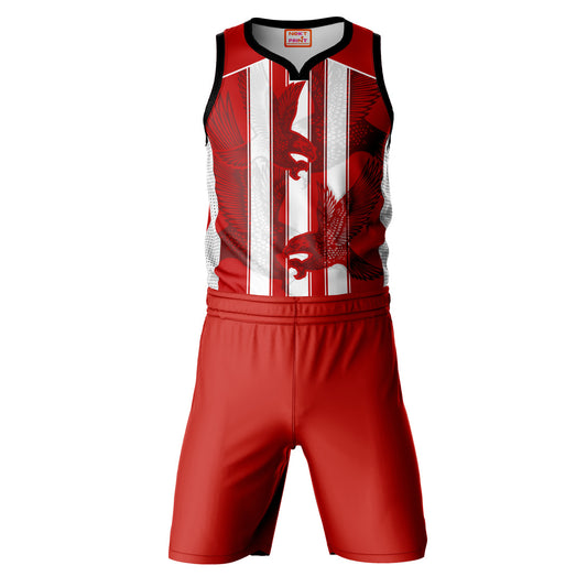 Red Basketball Jaesey With Shorts NextprintrA133