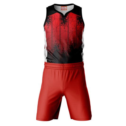 Red Basketball Jaesey With Shorts NextprintrA136