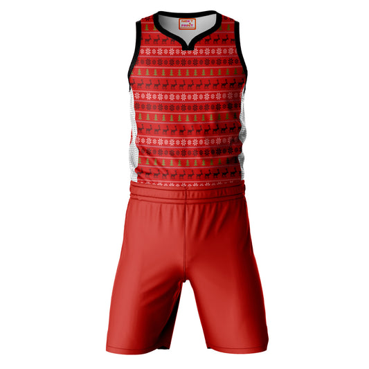 Red Basketball Jaesey With Shorts NextprintrA151