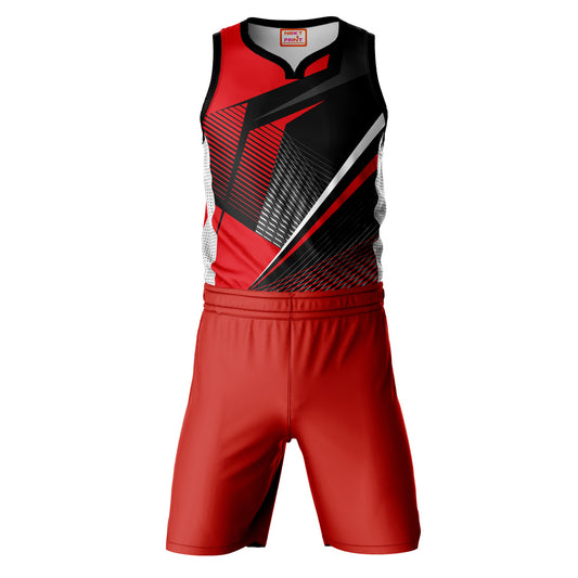 Red Basketball Jaesey With Shorts NextprintrA176