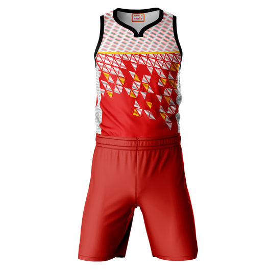 Red Basketball Jaesey With Shorts NextprintrA194