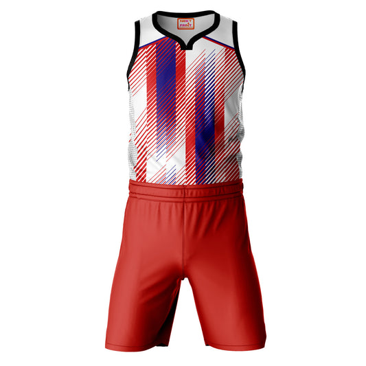 Red Basketball Jaesey With Shorts NextprintrA196