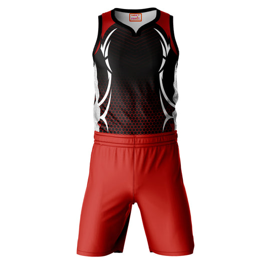 Red Basketball Jaesey With Shorts NextprintrA198