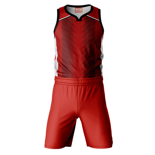 Red Basketball Jaesey With Shorts NextprintrA199