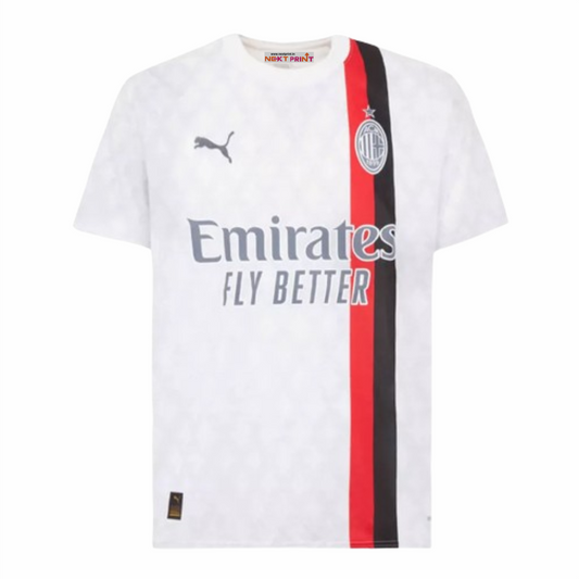 Next Print India AC Milan Away Player Version jersey