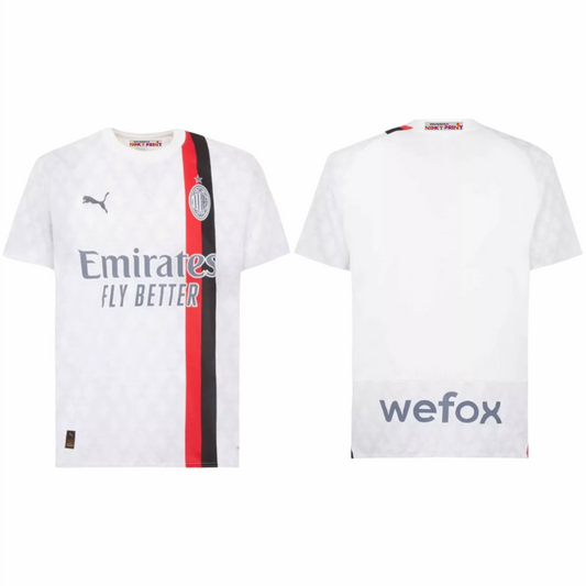 Next Print India AC Milan Away Player Version jersey