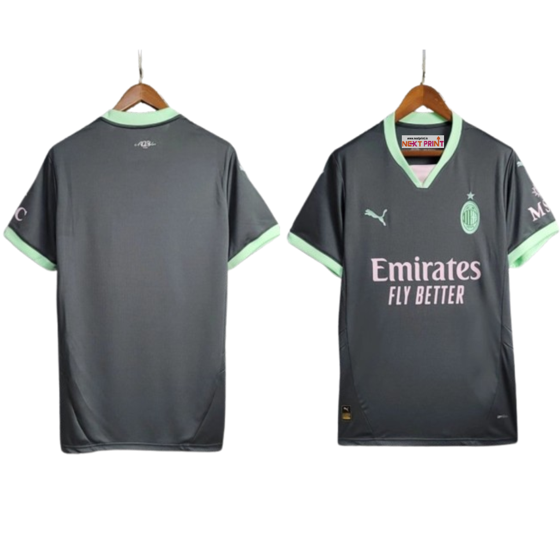 Next Print AC Milan Football Jersey Third 24 25 Season Jersey