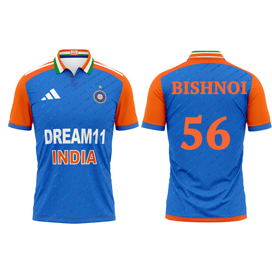 Next Print India Cricket Ravi Bishnoi Jersey 2024