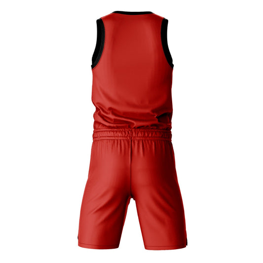 Red Basketball Jaesey With Shorts NextprintrA136