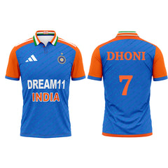 Next Print India Cricket Dhoni Jersey 2024