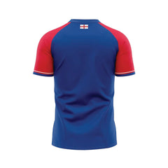 Next Print ICC Champions Trophy 2025 England Blue Jersey T-shirt.