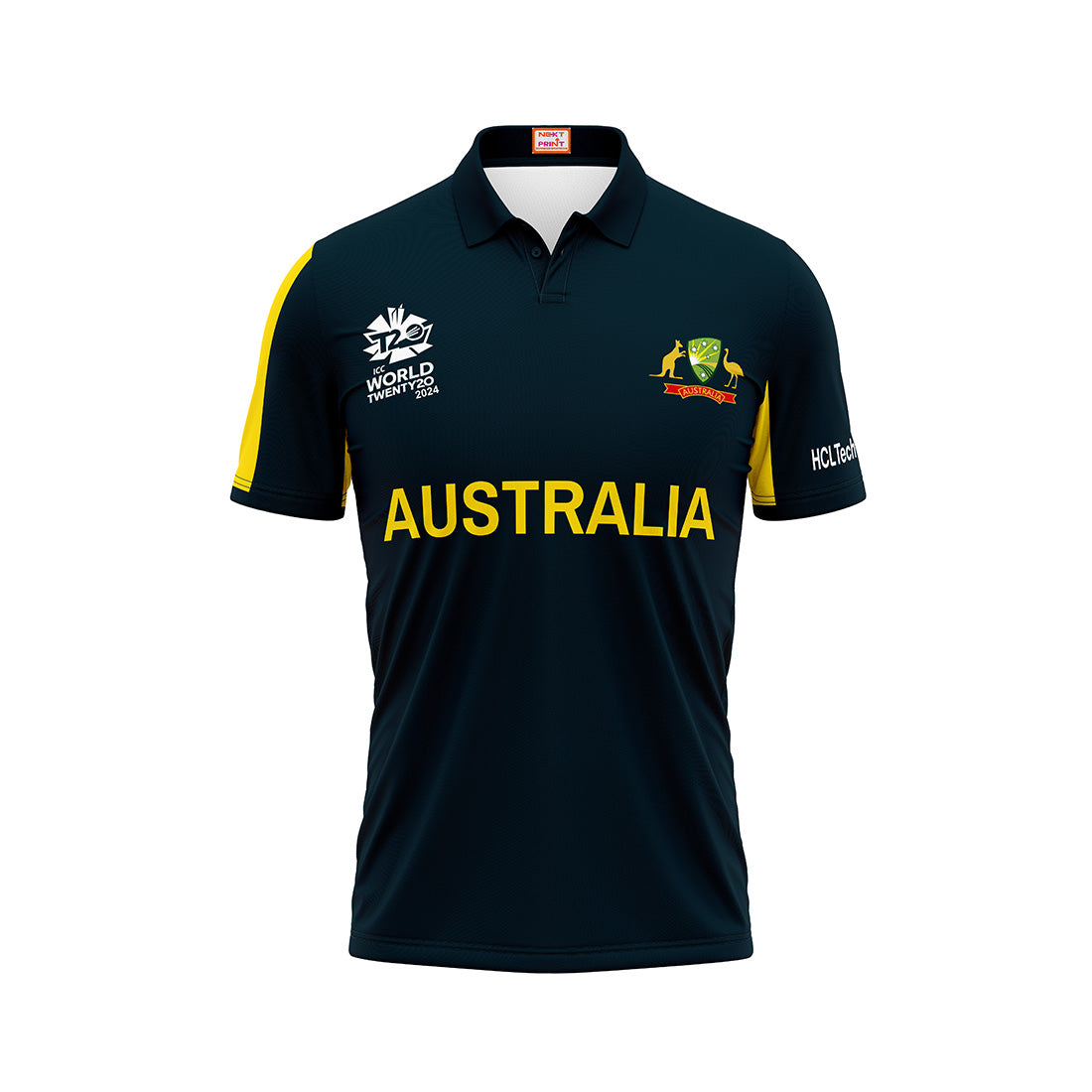 Nextprint 2024 Australia Worldcup Customized Jersey- Print your name,number,logo