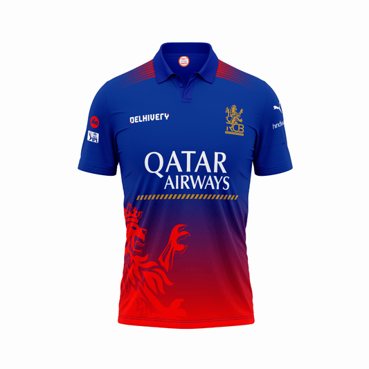 Rajat Patidar RCB Half Sleeve Polo T Shirt RCBHSPT8