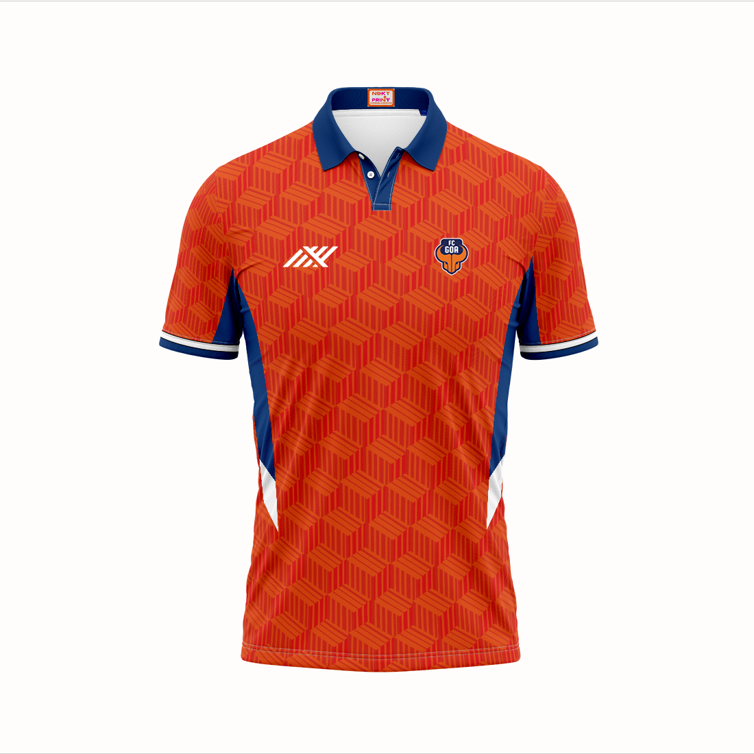 Next Print Football Fc Goa Jersey