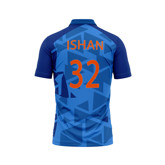 Next Print Ishan Kishan Printed Jersey Blue