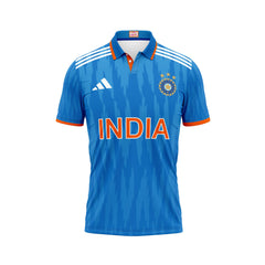 Next Print Aswhin Printed India Cricket ODI Jersey