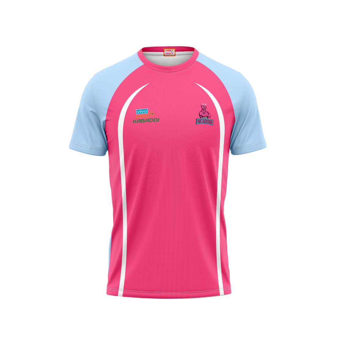 Next Print Kabaddi Jaipur Pink Panthers Jersey