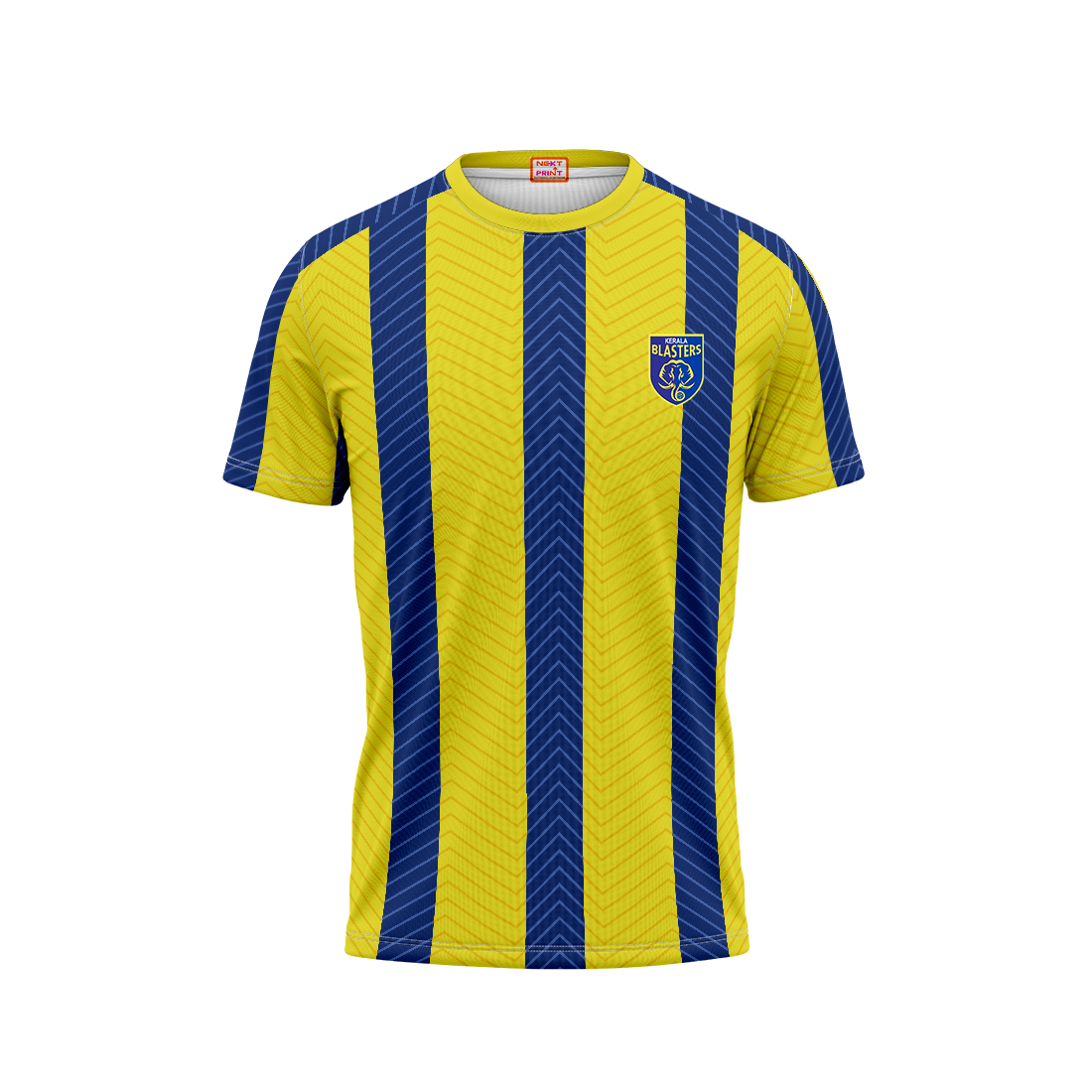 Next Print Football Kerala Blasters  FC Jersey