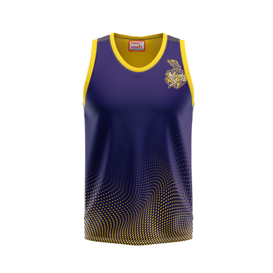 Next Print Ipl Kolkata Design Basketball Jersey