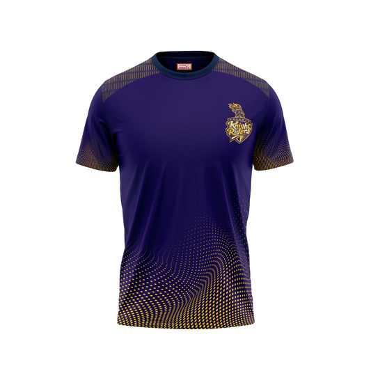 Next Print Ipl Kolkata Customisable Round Neck Jersey With Your Text And Number