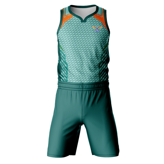 Next Print Ipl Lucknow Design Basketball Jersey With Shorts