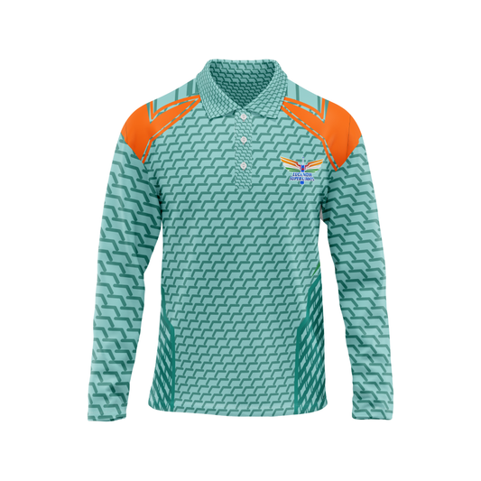 Next Print Ipl Lucknow Customisable Polo neck jersey