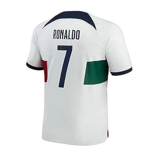 Next Print Ronaldo 7 Jersey| Juventus Jersey| Portugal Jersey| AlNasser Jersey NP0000S311 (with Black Shorts)